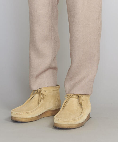 BEAUTY&YOUTH UNITED ARROWS（ビューティーアンドユースユナイテッドアローズ）の「BY リネンタッチ 1P ワイド イージーパンツ（その他パンツ・メンズ・ナチュラル/オリーブ/ブラック/ダークブラウン・X-LARGE/LARGE/MEDIUM/SMALL）」の13枚目の写真