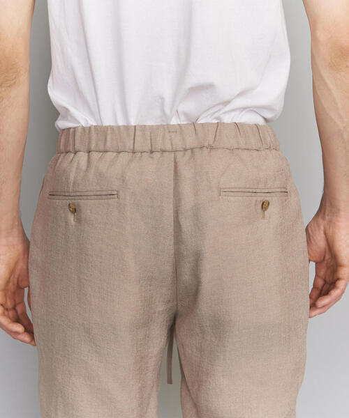 BEAUTY&YOUTH UNITED ARROWS（ビューティーアンドユースユナイテッドアローズ）の「BY リネンタッチ 1P ワイド イージーパンツ（その他パンツ・メンズ・ナチュラル/オリーブ/ブラック/ダークブラウン・X-LARGE/LARGE/MEDIUM/SMALL）」の16枚目の写真