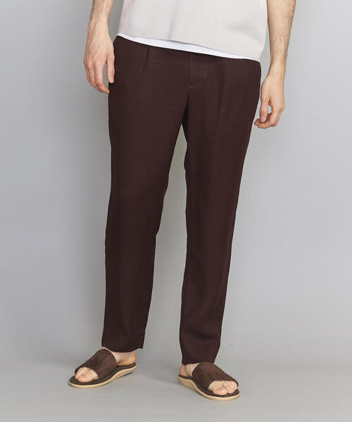 ✨美品✨ ビューティーアンドユース スーツ イージーパンツ ブラウン Lサイズ ビューティー＆ユース ユナイテッドアローズのセットアップ