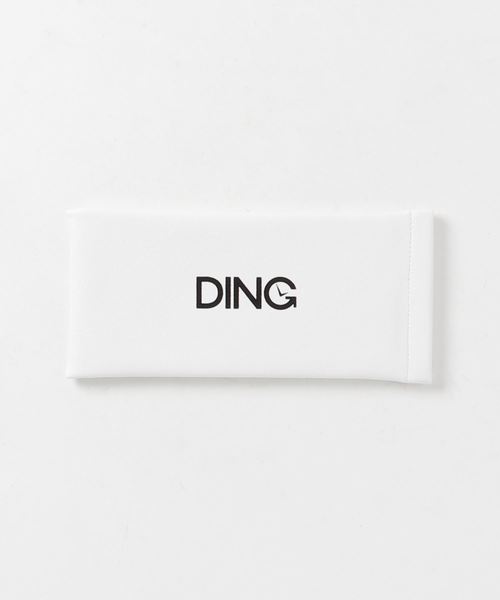 DING（ディング）の「DING/オーバルメガネ（メガネ・レディース・シルバー/ブラック・FREE）」の3枚目の写真