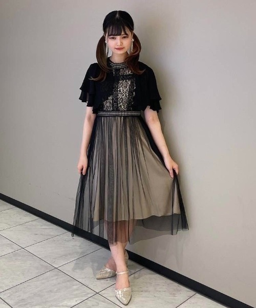 Cupid Heart（キューピッドハート）の「【Cupid Heart】結婚式アクセ ココパールタッセルイヤリング（イヤリング・レディース・ベージュ・MEDIUM）」の8枚目の写真