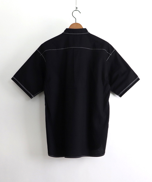 Confirm（コンファーム）の「Confirm / コンファーム ステッチ配色ビッグシルエットシャツ（シャツ/ブラウス・メンズ・ホワイト/ブラック/ベージュ・M/L）」の8枚目の写真