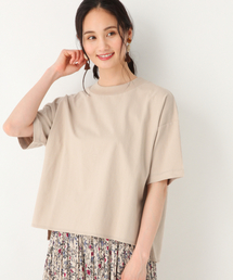 GLOBAL WORK | ピグメントフウクルーTEE/836492(Tシャツ/カットソー)