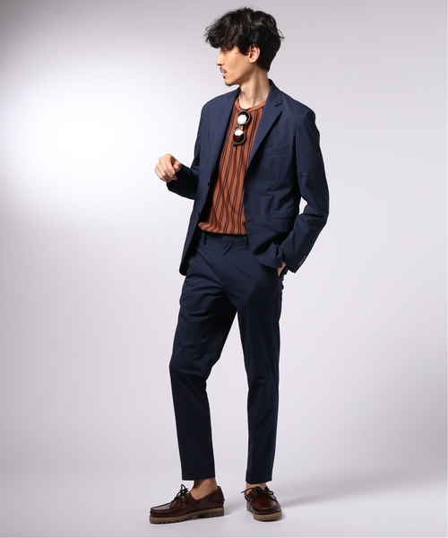 EDIFICE（エディフィス）の「MINOTECH ストレッチアンクルパンツ（スラックス・メンズ・ネイビー/ベージュ/ブラック・SMALL/MEDIUM/LARGE/X-LARGE）」の4枚目の写真