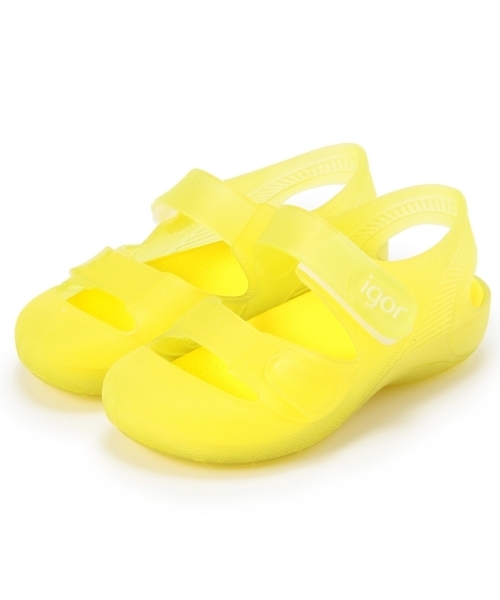 green label relaxing（グリーンレーベルリラクシング）の「igor sandal 13-16cm ◆（サンダル・キッズ・イエロー/ピンク/ネイビー・16cm/15cm/13cm/14cm）」の3枚目の写真