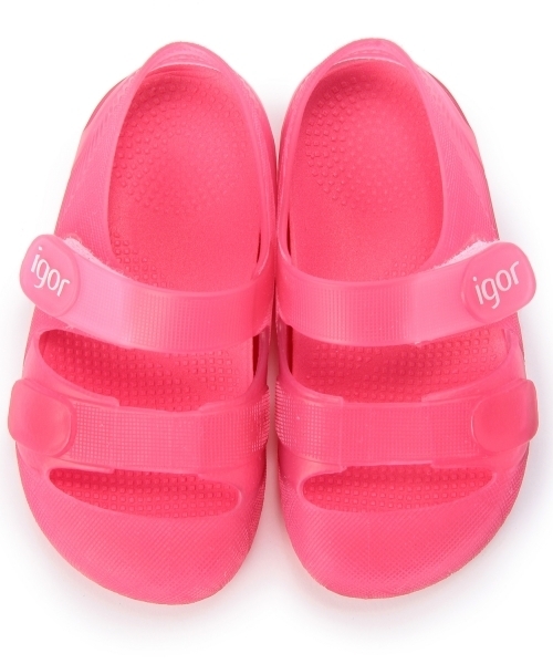 green label relaxing（グリーンレーベルリラクシング）の「igor sandal 13-16cm ◆（サンダル・キッズ・イエロー/ピンク/ネイビー・16cm/15cm/13cm/14cm）」の11枚目の写真