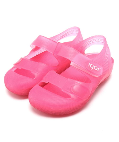 green label relaxing（グリーンレーベルリラクシング）の「igor sandal 13-16cm ◆（サンダル・キッズ・イエロー/ピンク/ネイビー・16cm/15cm/13cm/14cm）」の5枚目の写真