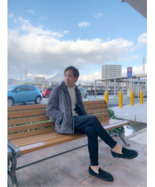 AZUL by moussy（アズールバイマウジー）の「EASY ACTION SLIM JOGGER/イージーアクションスリムジョガー（スウェットパンツ・メンズ・ブラック/杢グレー・SMALL/MEDIUM/LARGE/X-LARGE）」の22枚目の写真