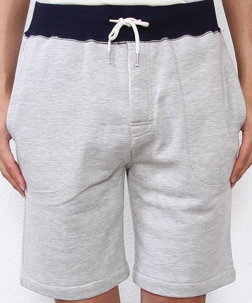 coen（コーエン）の「配色リラクシングスウェットショーツ（その他パンツ・メンズ・ダークグレー/ネイビー・MEDIUM/LARGE/SMALL/X-LARGE）」の3枚目の写真