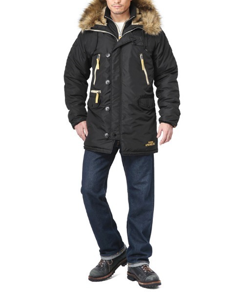 ALPHA（アルファ）の「ALPHA USA×WAIPER別注 N-3B INCLEMENT フライト