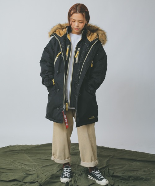 ALPHA（アルファ）の「ALPHA USA×WAIPER別注 N-3B INCLEMENT フライト