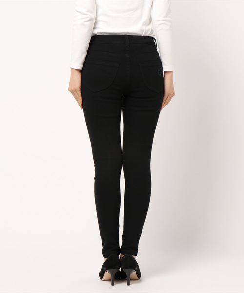 one way(ワンウェイ)の「ベーシックスキニー(デニムパンツ・レディース・ブラック/ブルー・M/L)」の3枚目の写真