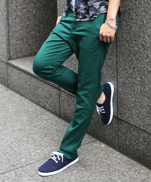 green label relaxing（グリーンレーベルリラクシング）の「[WEB限定]★★STRC CHINO TAPEREDパンツ　② ◆（チノパンツ・メンズ・ネイビー/ケリー/ベージュ/ブラック・LARGE/MEDIUM/X-LARGE/X-SMALL/SMALL）」の3枚目の写真