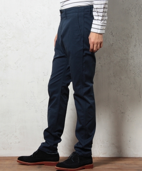 green label relaxing（グリーンレーベルリラクシング）の「[WEB限定]★★STRC CHINO TAPEREDパンツ　② ◆（チノパンツ・メンズ・ネイビー/ケリー/ベージュ/ブラック・LARGE/MEDIUM/X-LARGE/X-SMALL/SMALL）」の15枚目の写真