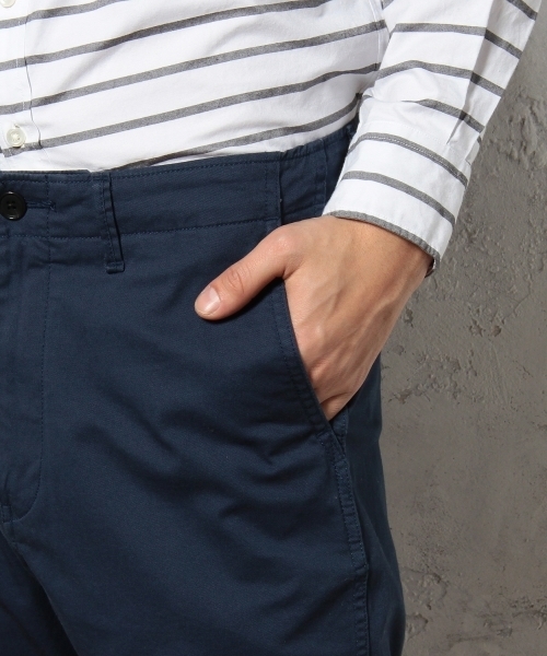 green label relaxing（グリーンレーベルリラクシング）の「[WEB限定]★★STRC CHINO TAPEREDパンツ　② ◆（チノパンツ・メンズ・ネイビー/ケリー/ベージュ/ブラック・LARGE/MEDIUM/X-LARGE/X-SMALL/SMALL）」の9枚目の写真
