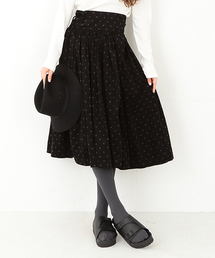 BEAMS BOY | BEAMS BOY / プリントコール ブルガリアン スカート 14FW(スカート)