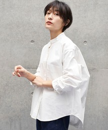 AMERICAN HOLIC | 綿オックススタンドカラーシャツ＊(シャツ/ブラウス)