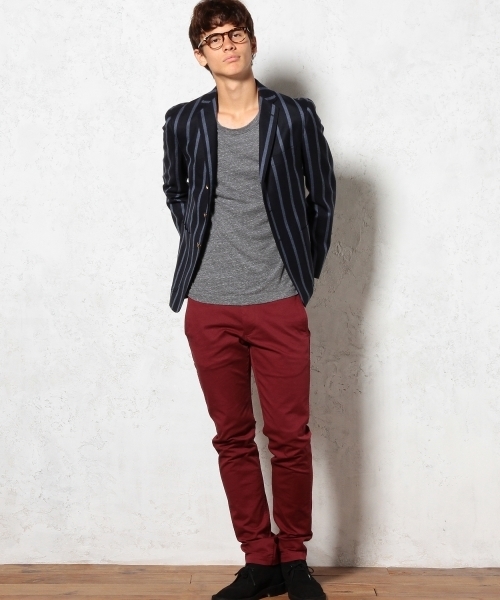 green label relaxing（グリーンレーベルリラクシング）の「□WOOL BOLD/ST BLZR ジャケット ◆（テーラードジャケット・メンズ・グレー/ネイビー・MEDIUM/X-LARGE/LARGE/SMALL）」の8枚目の写真