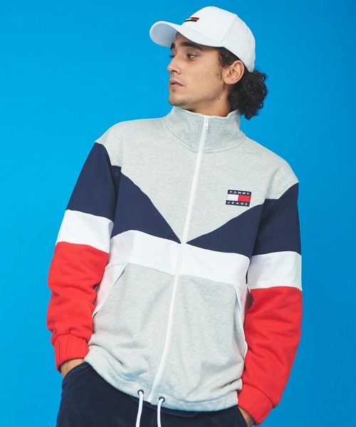 tommy jeans（トミー ジーンズ）の「カラーブロックトラックジャケット 