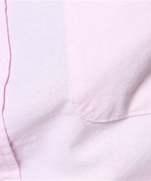 WEGO（ウィゴー）の「WEGO/オックスボタンダウンシャツ（シャツ/ブラウス・メンズ・ホワイト/サックスブルー/ライトピンク/その他1/ネイビー/ワイン・LARGE/MEDIUM）」の13枚目の写真