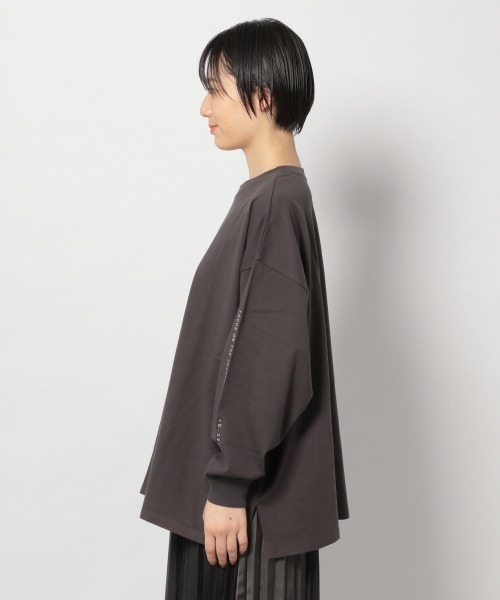 PAGEBOY（ページボーイ）の「レトロフォトロンTEE（Tシャツ/カットソー・レディース・チャコールグレー/オフホワイト・FREE）」の12枚目の写真