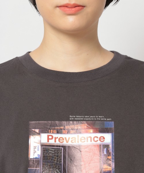 PAGEBOY（ページボーイ）の「レトロフォトロンTEE（Tシャツ/カットソー・レディース・チャコールグレー/オフホワイト・FREE）」の15枚目の写真