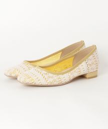 chumchum | mjk/スクエアトゥレースパンプス(パンプス)