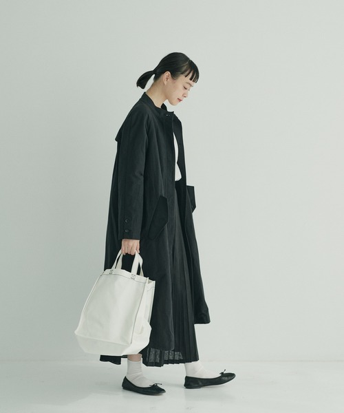 PUAL CE CIN（ピュアルセシン）の「【Kanocoさん着用】ノアール プリーツスカート（スカート・レディース・ブラック/ベージュ・FREE）」の13枚目の写真