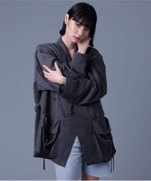 LION HEART(ライオンハート)の「“HOWL”スタッズピアス(タテガミシンボル)/シルバー925【LION HEART / ライオンハート】(ピアス(片耳用)・メンズ・シルバー・ONE SIZE)」の12枚目の写真