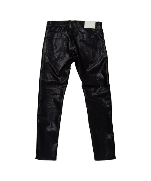 NO ID.（ノーアイディ）の「シンセティックレザー9ZIPスキニーPT