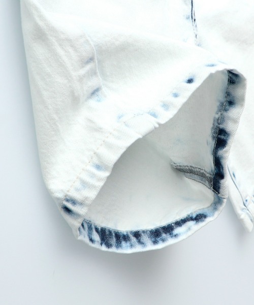 RADCHAP（ラッドチャップ）の「ブリーチデニムショートパンツ（デニムパンツ・キッズ・サックスブルー/ブルー・90cm/110cm/100cm/120cm/130cm/140cm/150cm）」の15枚目の写真