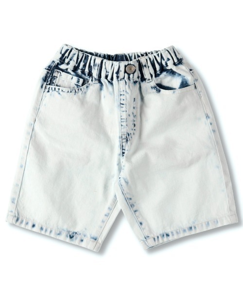 RADCHAP（ラッドチャップ）の「ブリーチデニムショートパンツ（デニムパンツ・キッズ・サックスブルー/ブルー・90cm/110cm/100cm/120cm/130cm/140cm/150cm）」の5枚目の写真