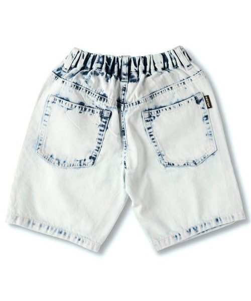 RADCHAP（ラッドチャップ）の「ブリーチデニムショートパンツ（デニムパンツ・キッズ・サックスブルー/ブルー・90cm/110cm/100cm/120cm/130cm/140cm/150cm）」の16枚目の写真
