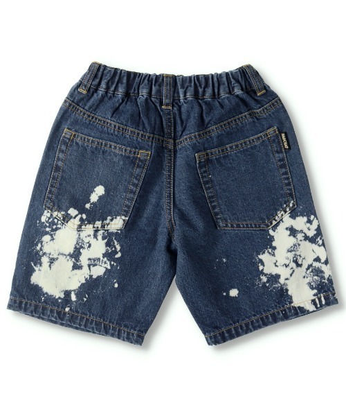 RADCHAP（ラッドチャップ）の「ブリーチデニムショートパンツ（デニムパンツ・キッズ・サックスブルー/ブルー・90cm/110cm/100cm/120cm/130cm/140cm/150cm）」の10枚目の写真