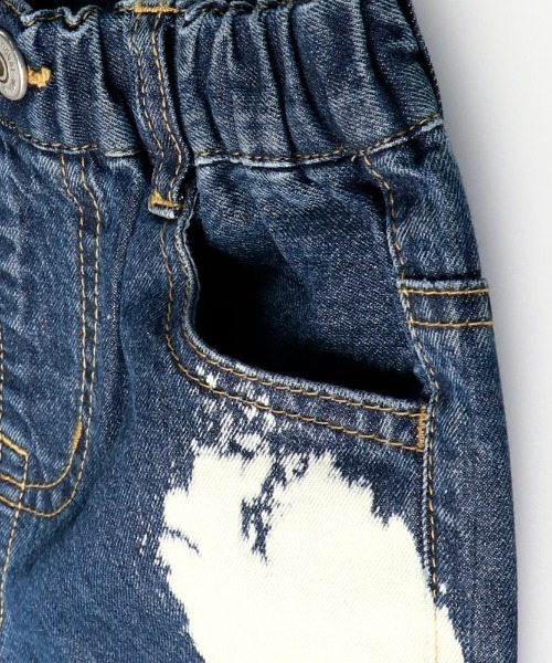 RADCHAP（ラッドチャップ）の「ブリーチデニムショートパンツ（デニムパンツ・キッズ・サックスブルー/ブルー・90cm/110cm/100cm/120cm/130cm/140cm/150cm）」の6枚目の写真