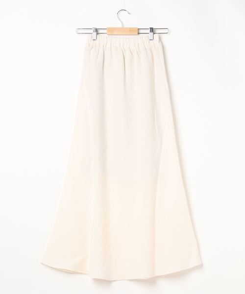 flower（フラワー）の「ポリッシュフレアスカート（スカート・レディース・グリーン/アイボリー・FREE）」の15枚目の写真