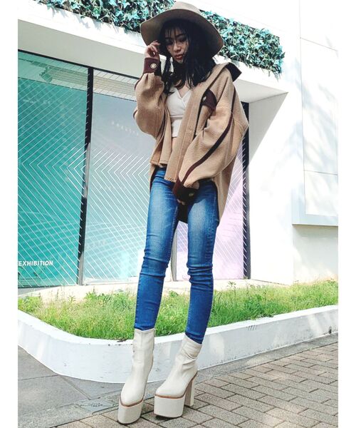 GYDA（ジェイダ）の「M/W STANDARDスキニーデニムパンツ（デニムパンツ・レディース・ブルー/インディゴブルー・X-SMALL/SMALL/MEDIUM）」の22枚目の写真