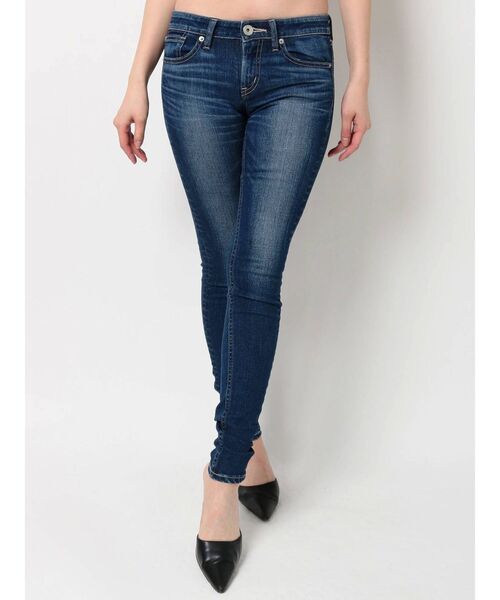 GYDA（ジェイダ）の「M/W STANDARDスキニーデニムパンツ（デニムパンツ・レディース・ブルー/インディゴブルー・X-SMALL/SMALL/MEDIUM）」の17枚目の写真