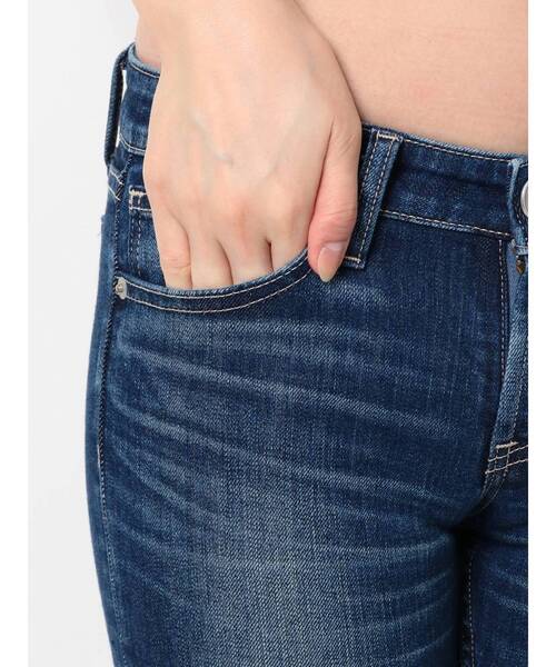 GYDA（ジェイダ）の「M/W STANDARDスキニーデニムパンツ（デニムパンツ・レディース・ブルー/インディゴブルー・X-SMALL/SMALL/MEDIUM）」の6枚目の写真