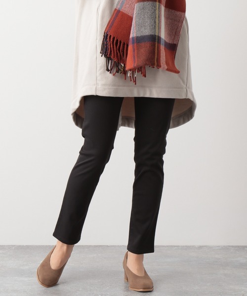 LEPSIM（レプシィム）の「ムジスリムパンツ20AW　882184（その他パンツ・レディース・チャコールグレー/ブラック/ボルドー/ライトオリーブ/グレイッシュベージュ・SMALL/MEDIUM/LARGE/LL/SS）」の2枚目の写真