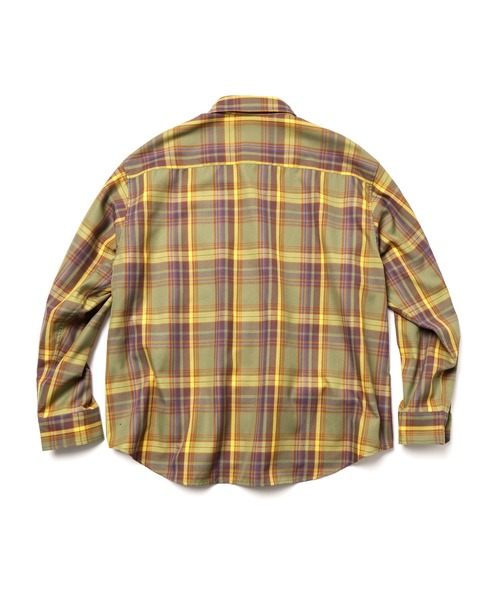 nimiru（ニミル）の「【セットアップ対応】パジャマチェックシャツ（シャツ/ブラウス・レディース・ベージュ系その他/グリーン系その他・FREE）」の16枚目の写真