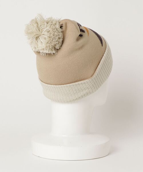 Reebok(リーボック)の「クラシックス ウインター エスケープ ビーニー / Classics Winter Escape Beanie(ニットキャップ/ビーニー・メンズ・ベージュ/ダークパープル/ブラック・LARGE)」の4枚目の写真