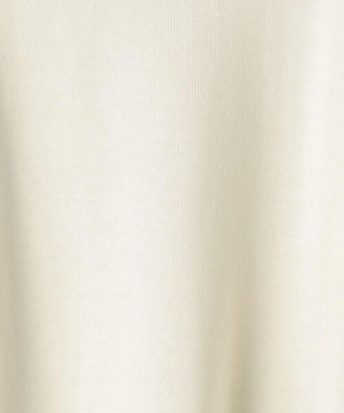 UNITED ARROWS（ユナイテッドアローズ）の「UWSC W/C/CA タートルネック ニット（ニット/セーター・レディース・オフホワイト/ダークブラウン/オレンジ・FREE）」の4枚目の写真