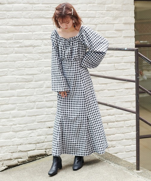 【最終値下げ】NICE CLAUP ロングワンピース one after another NICE CLAUP（ワンアフターアナザーナイスクラップ