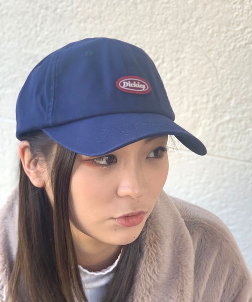 Dickies（ディッキーズ）の「【Dickies】TWILL CALIF WAPPEN FULL CAP / ディッキーズ カリフワッペン ロゴキャップ（キャップ・レディース・ホワイト/ネイビー/ブラック/ベージュ・FREE）」の4枚目の写真