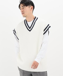 ニットベスト　JOINT WORKS JOINT WORKS（ジョイントワークス）の「カウチンニットベスト
