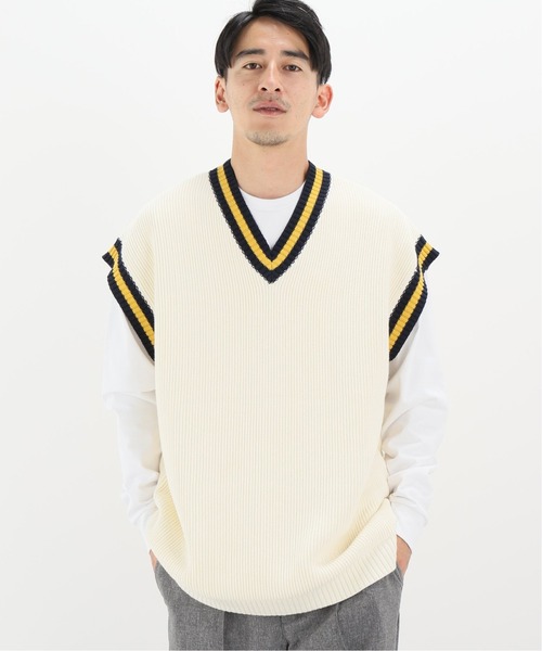 JOINT WORKS（ジョイントワークス）の「JW-SCHOOL DAYS CHILDEN VEST（ベスト・メンズ・ホワイト/アイボリー・MEDIUM/LARGE）」の2枚目の写真