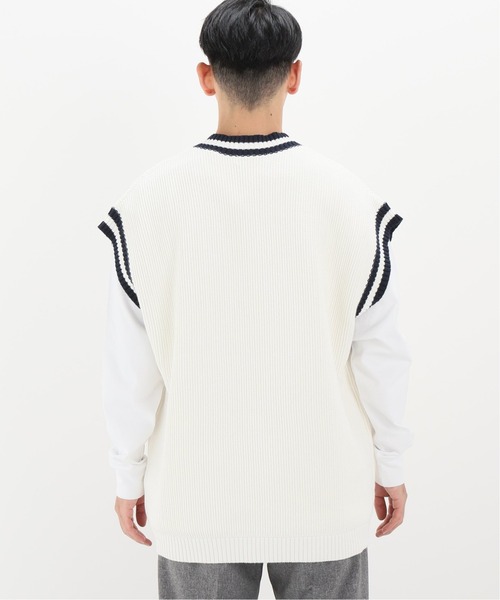 JOINT WORKS（ジョイントワークス）の「JW-SCHOOL DAYS CHILDEN VEST（ベスト・メンズ・ホワイト/アイボリー・MEDIUM/LARGE）」の6枚目の写真