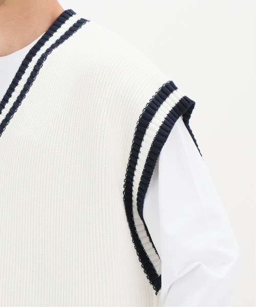 JOINT WORKS（ジョイントワークス）の「JW-SCHOOL DAYS CHILDEN VEST（ベスト・メンズ・ホワイト/アイボリー・MEDIUM/LARGE）」の7枚目の写真