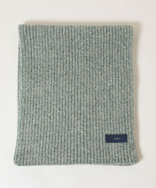 SHIPS(シップス)の「〈手洗い可能〉ミックスヤーンニットマフラー◇(マフラー・レディース・ピンク/グリーン・ONE SIZE)」の12枚目の写真